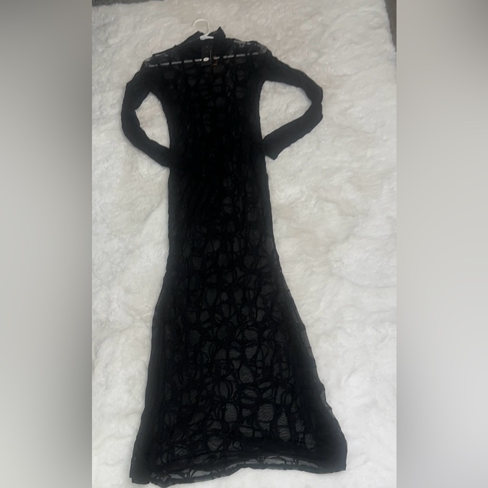 🆕Elegant Black Lace Dress